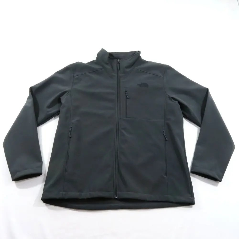 The North Face Windwall Healing Horse Ranch Soft Shell Jacket Gray Mens XL